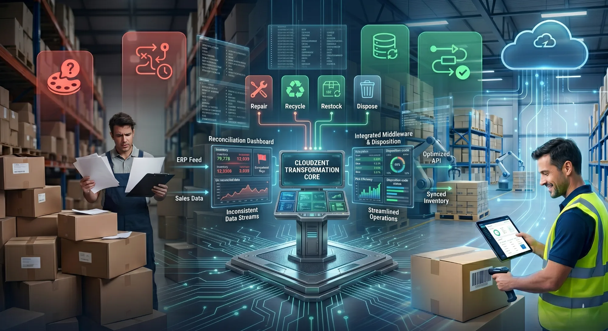 Warehouse Management Challenges and How CloudZent Can Solve Them